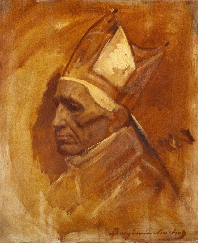 Etude Préparatoire À "l'entrée D'urbain Ii À Toulouse" by Benjamin Constant — hand-painted portrait oil painting reproduction on canvas