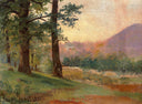 Vid Skogsbrynet by Eugène Jansson — hand-painted landscape oil painting reproduction on canvas