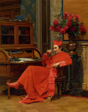 Eureka by Jehan Georges Vibert — hand-painted portrait oil painting reproduction on canvas