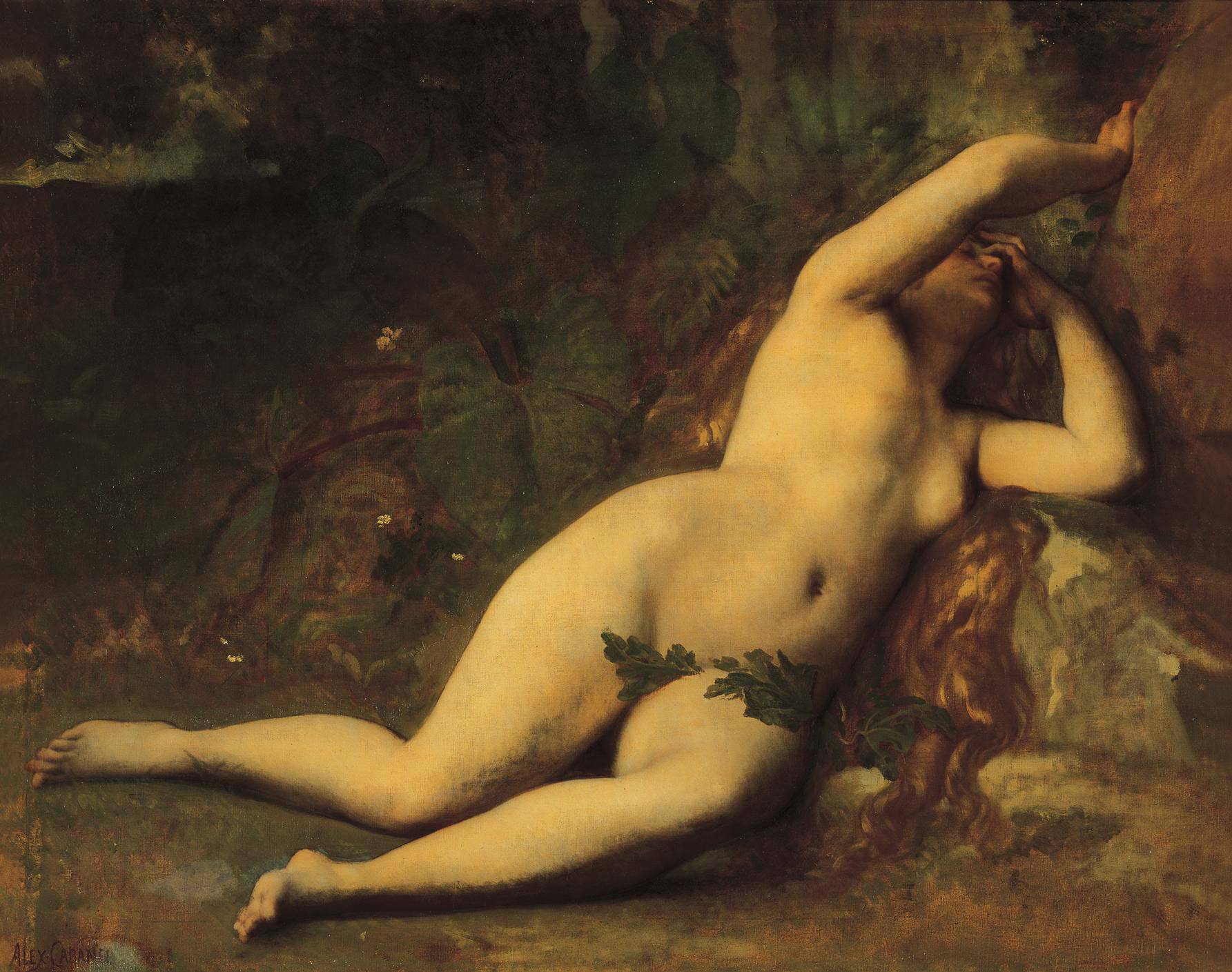 Eve After the Fall - Alexandre Cabanel