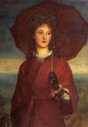 Eveleen Tennant, later Mrs F.W.H. Myers by George Frederick Watts — male oil painting wall art, Romanticism
