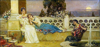 Evening on the Terrace in entryway