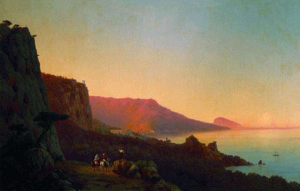 Evening in the Crimea - Ivan Aivazovsky