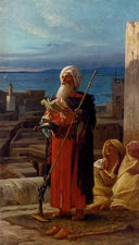 Evening Prayer in Tangiers by Jean Lecomte du Nouÿ — hand-painted cultural oil painting reproduction on canvas
