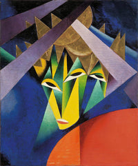 Exotic princess by Georg Scholz — hand-painted abstract oil painting reproduction on canvas