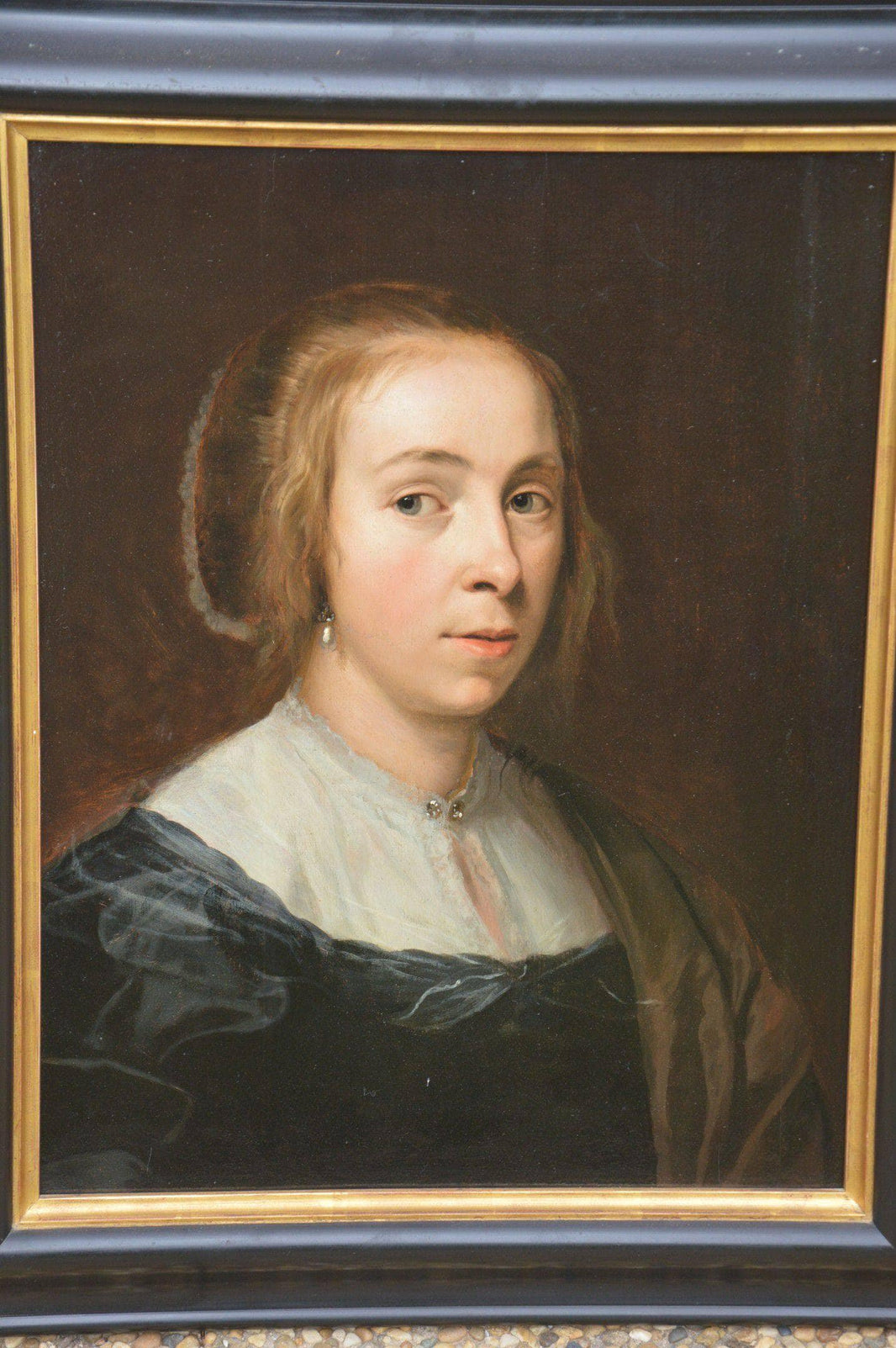 Portrait of a woman by Jan de Bray — hand-painted portrait oil painting reproduction on canvas
