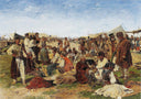 Fair in Ukraine by Vladimir Makovsky — group oil painting wall art, Realism