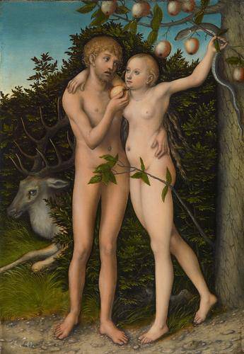 Fall of Man - Lucas Cranach the Elder