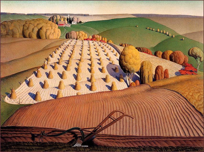 Fall Plowing - Grant Wood