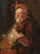 Falstaff in kitchen