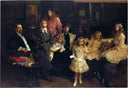 Family Eratruriz by Joaquín Sorolla — group oil painting wall art, Impressionism