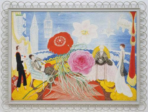 Family Portrait, II by Florine Stettheimer — hand-painted abstract oil painting reproduction on canvas