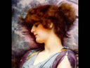 Far Away Thoughts by John William Godward — male oil painting wall art, Neoclassicism