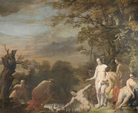 Farao's Dochter Vindt Mozes in Het Biezen Mandje. by Ferdinand Bol — hand-painted cultural oil painting reproduction on canvas