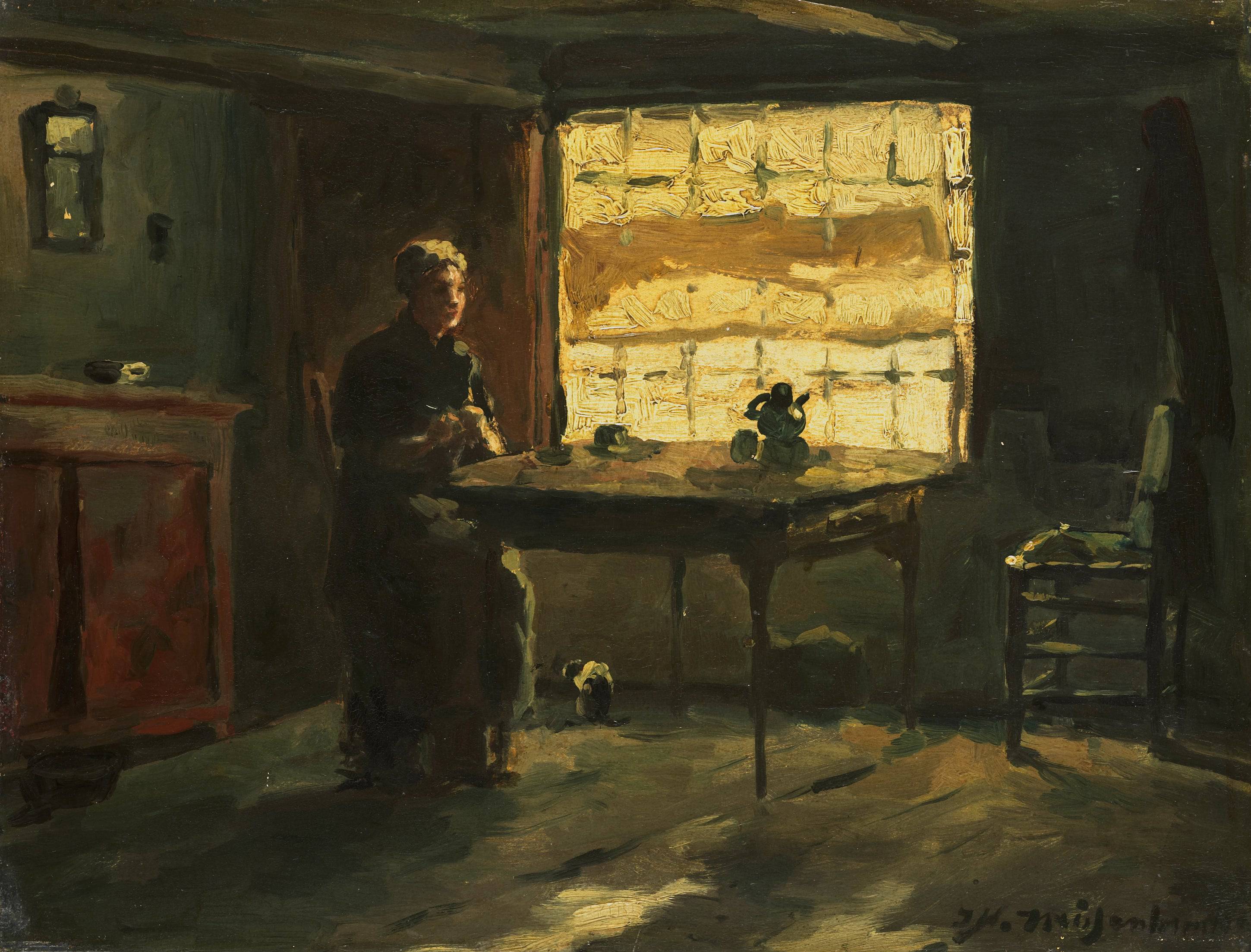 Farm Interior - Johan Hendrik Weissenbruch