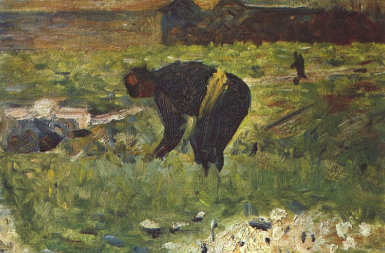 Farmer to work - Georges Seurat