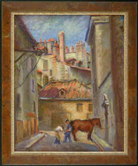 Farrier at Work in Town