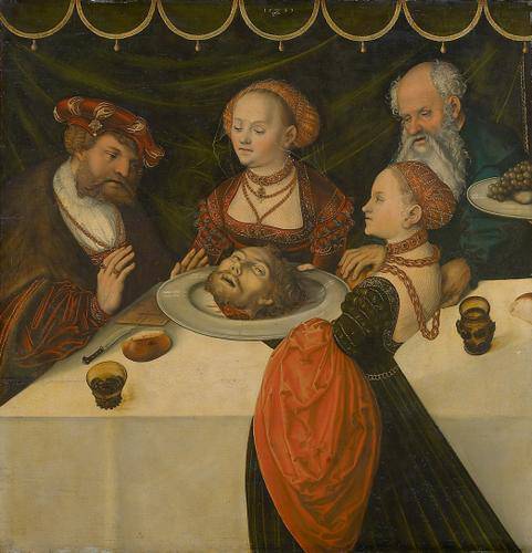 Feast of Herod - Lucas Cranach the Elder