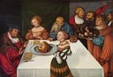 Feast of Herod by Lucas Cranach the Elder — religion oil painting wall art, Northern Renaissance