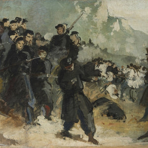Sketch for the battle of Varese