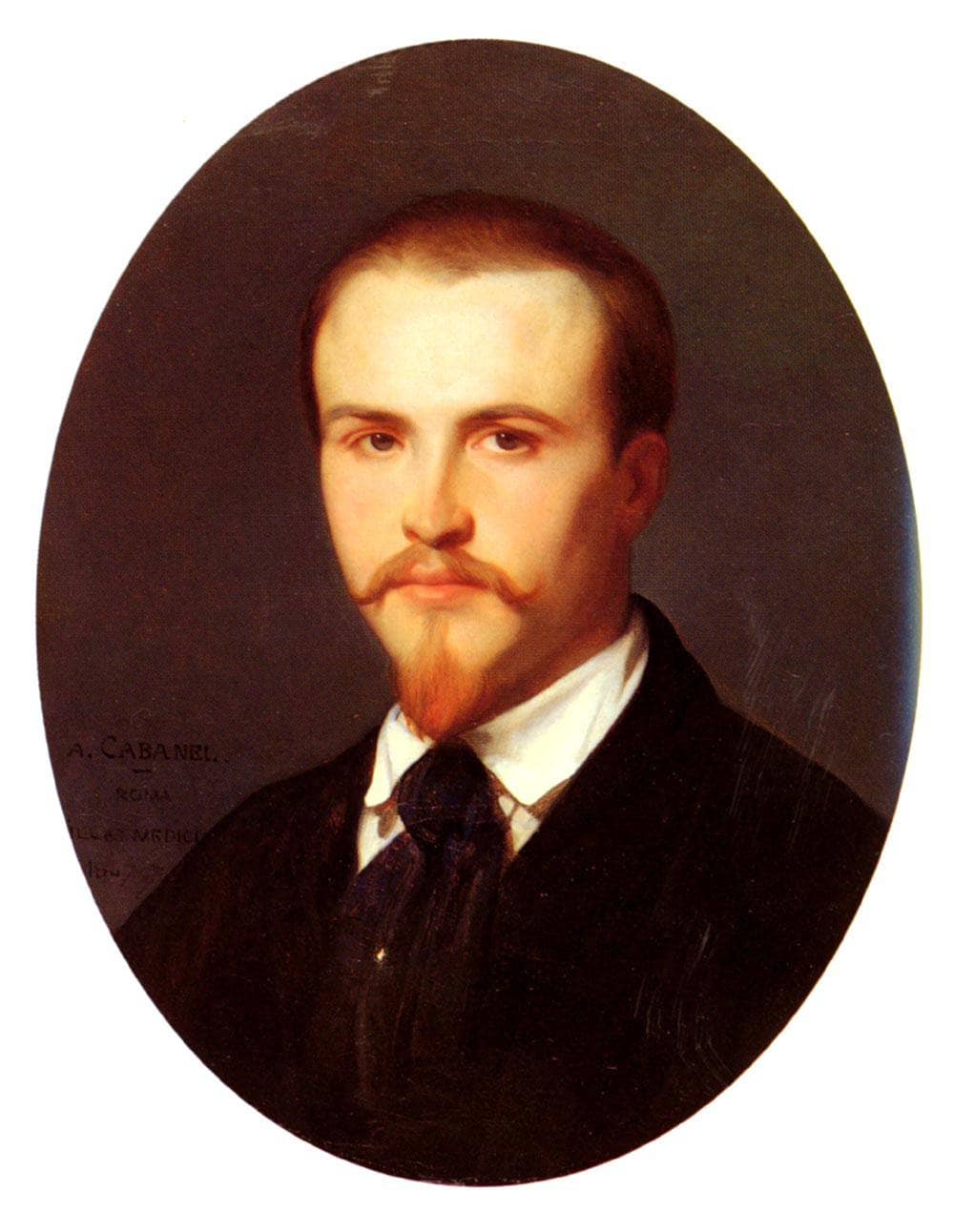 Felix Masse by Alexandre Cabanel — hand-painted portrait oil painting reproduction on canvas