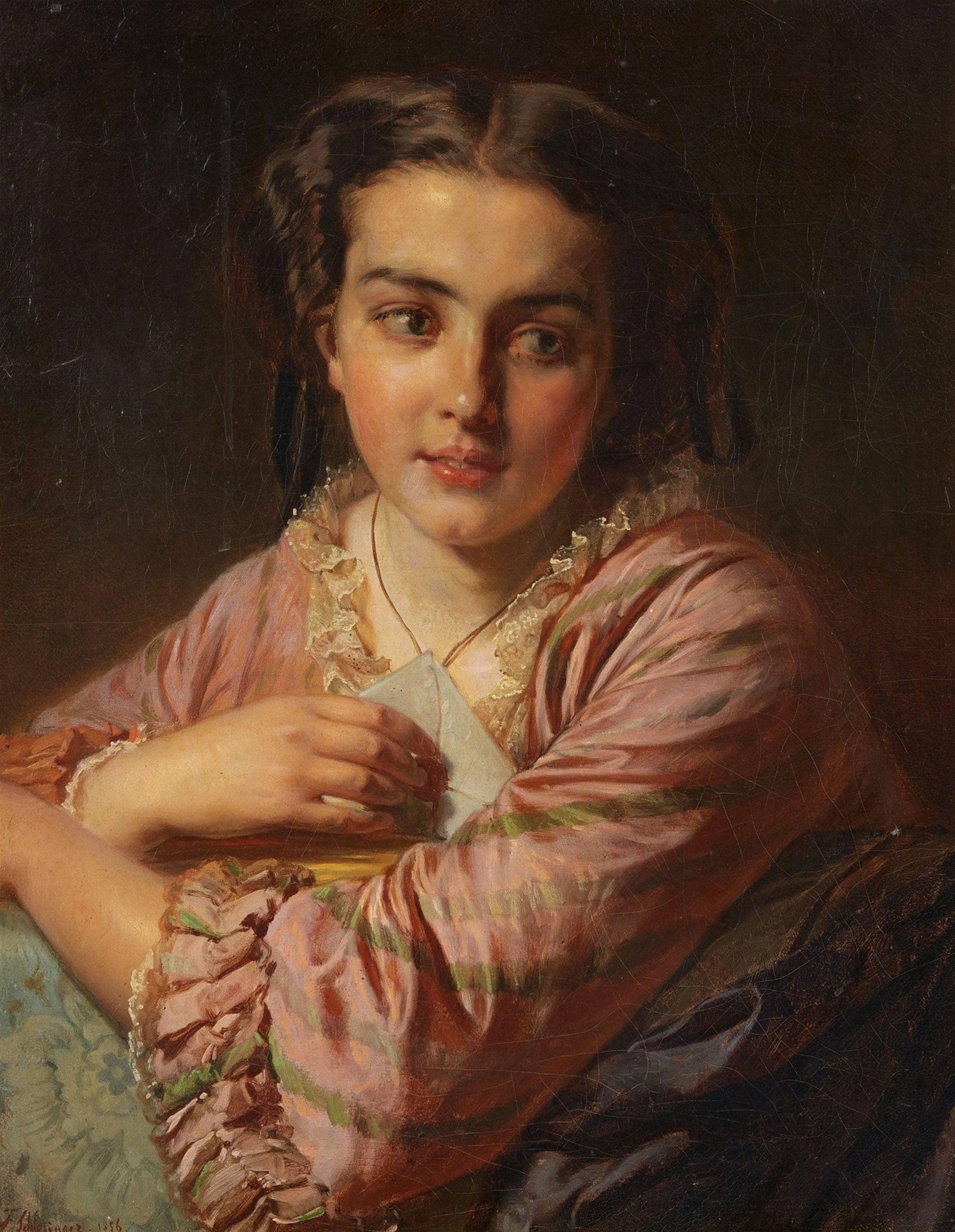 Portrait of a young woman