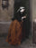 Female figure in study