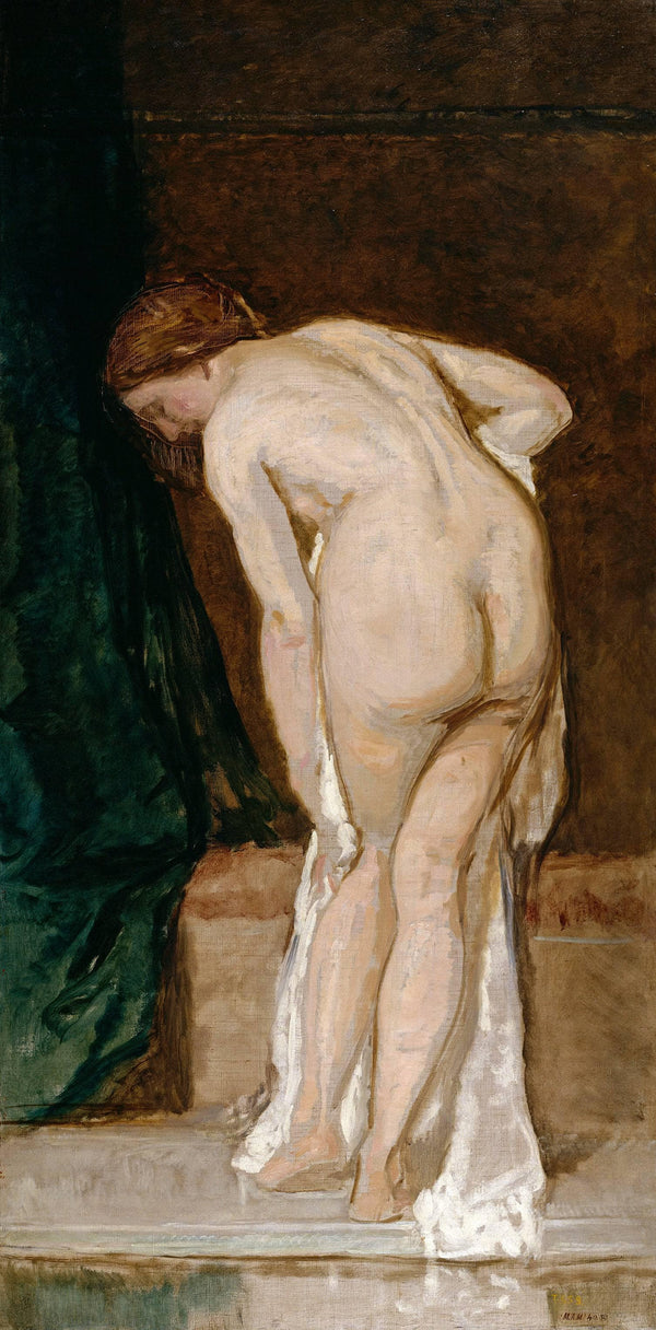 Female Nude (after bathing)