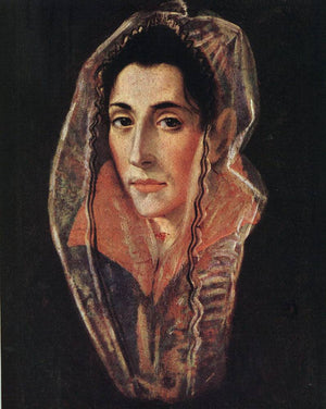 Female portrait - El Greco