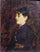 Female portrait in dining room