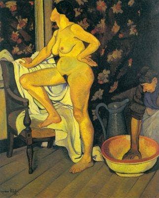 Femme a la Toilette by Suzanne Valadon — hand-painted portrait oil painting reproduction on canvas