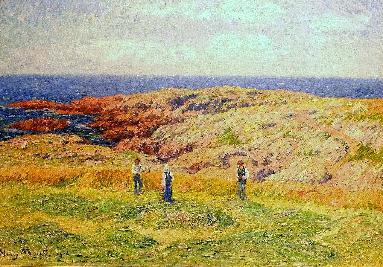 Fenaison en Bretagne - Henry Moret