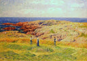 Fenaison en Bretagne by Henry Moret — hand-painted landscape oil painting reproduction on canvas