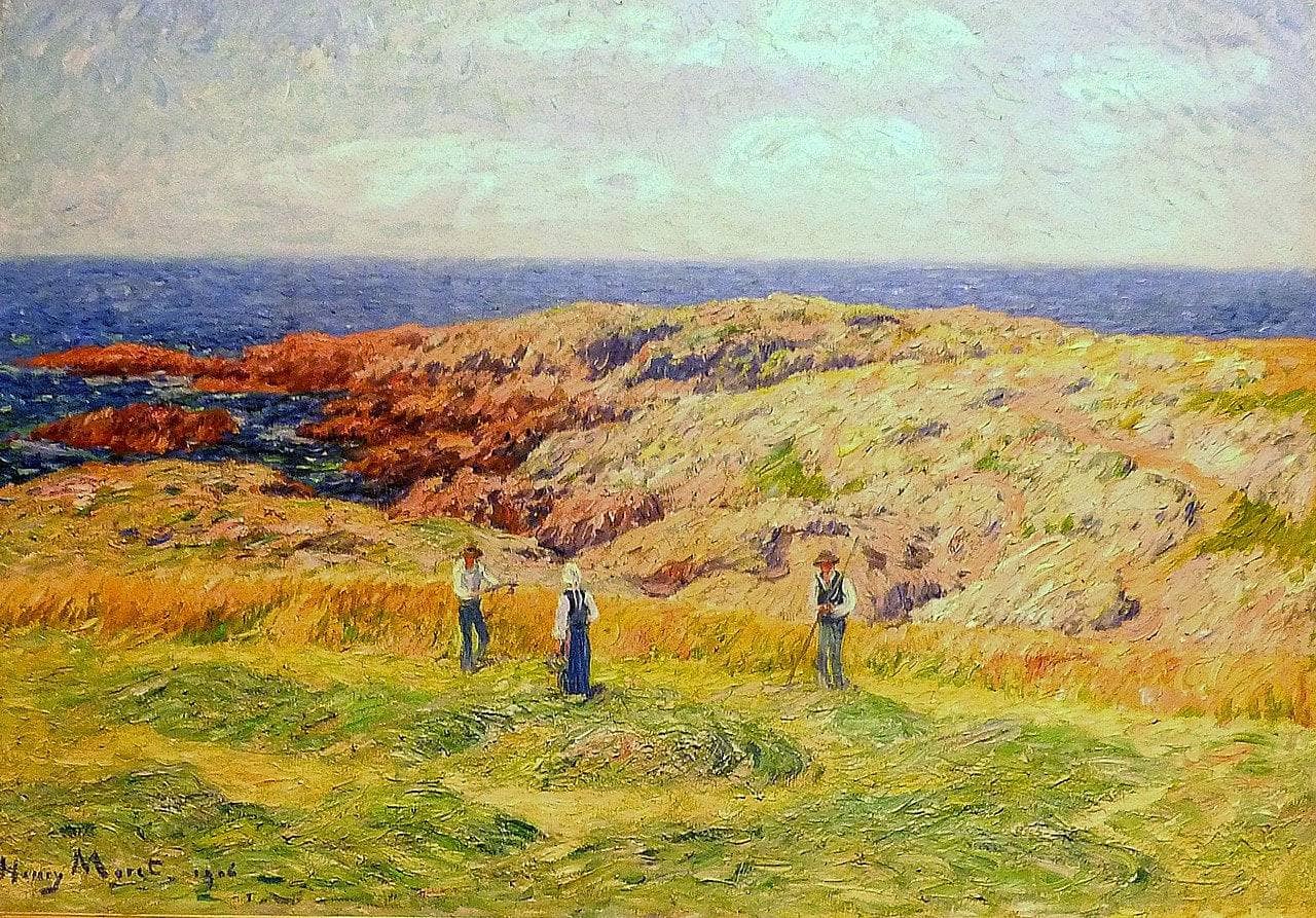 Fenaison en Bretagne - Henry Moret