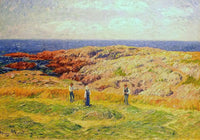 Fenaison en Bretagne by Henry Moret — hand-painted landscape oil painting reproduction on canvas