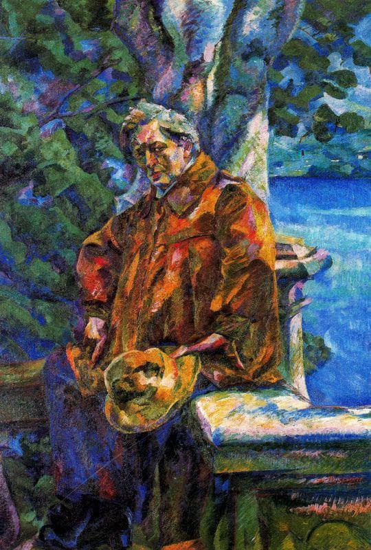 Ferruccio Busoni by Umberto Boccioni — hand-painted portrait oil painting reproduction on canvas