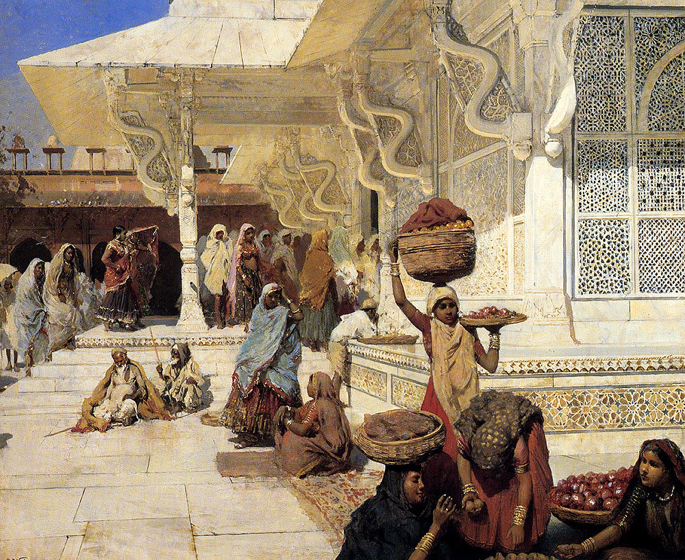 Festival At Fatehpur Sikri - Edwin Lord Weeks