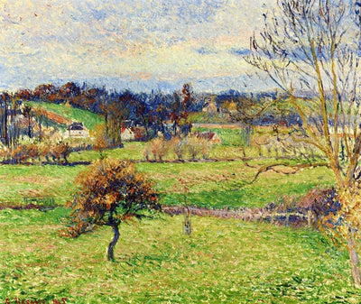 Field at Eragny in home office