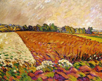 Field of Corn by Louis Valtat — hand-painted botanical oil painting reproduction on canvas