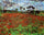 Field with Poppies in entryway