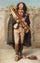 A Young Zampogniero (Bagpipe Player) in entryway