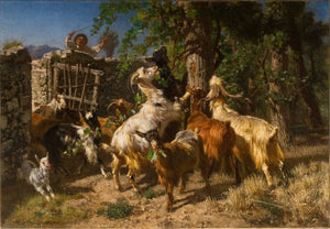 Goats - Filippo Palizzi