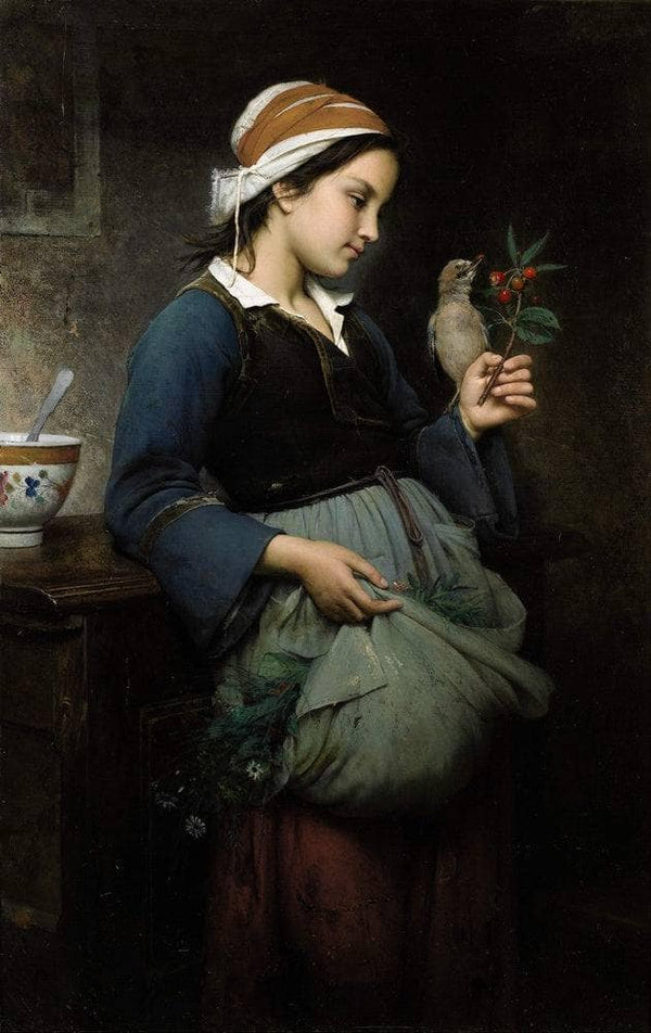 Girl with a Bird