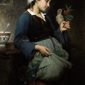 Girl with a Bird