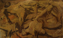 Finale by Albin Egger-Lienz — hand-painted abstract oil painting reproduction on canvas