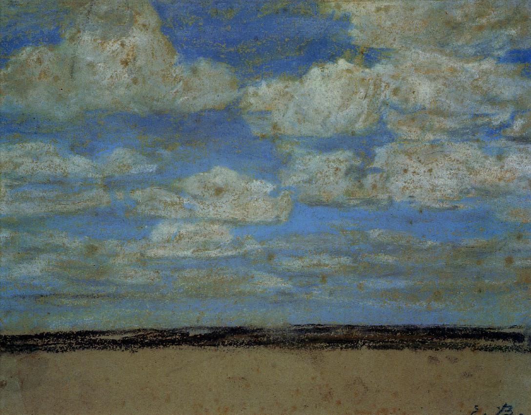 Fine Weather on the Estuary - Eugene Boudin