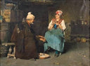 Fire extinguished by Vincenzo Caprile — group oil painting wall art, Realism