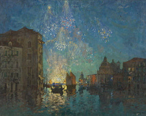 Fireworks in Venice - Konstantin Gorbatov