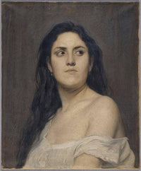 Firmness by Edouard Debat-Ponsan — hand-painted portrait oil painting reproduction on canvas