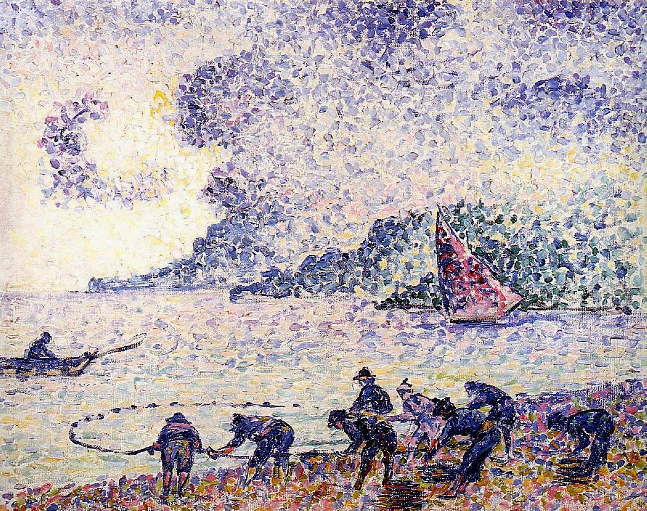 Fisherman - Henri-Edmond Cross